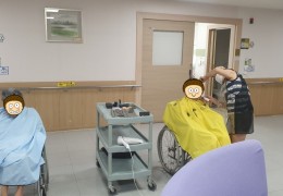 헤어라인 이미용 봉사